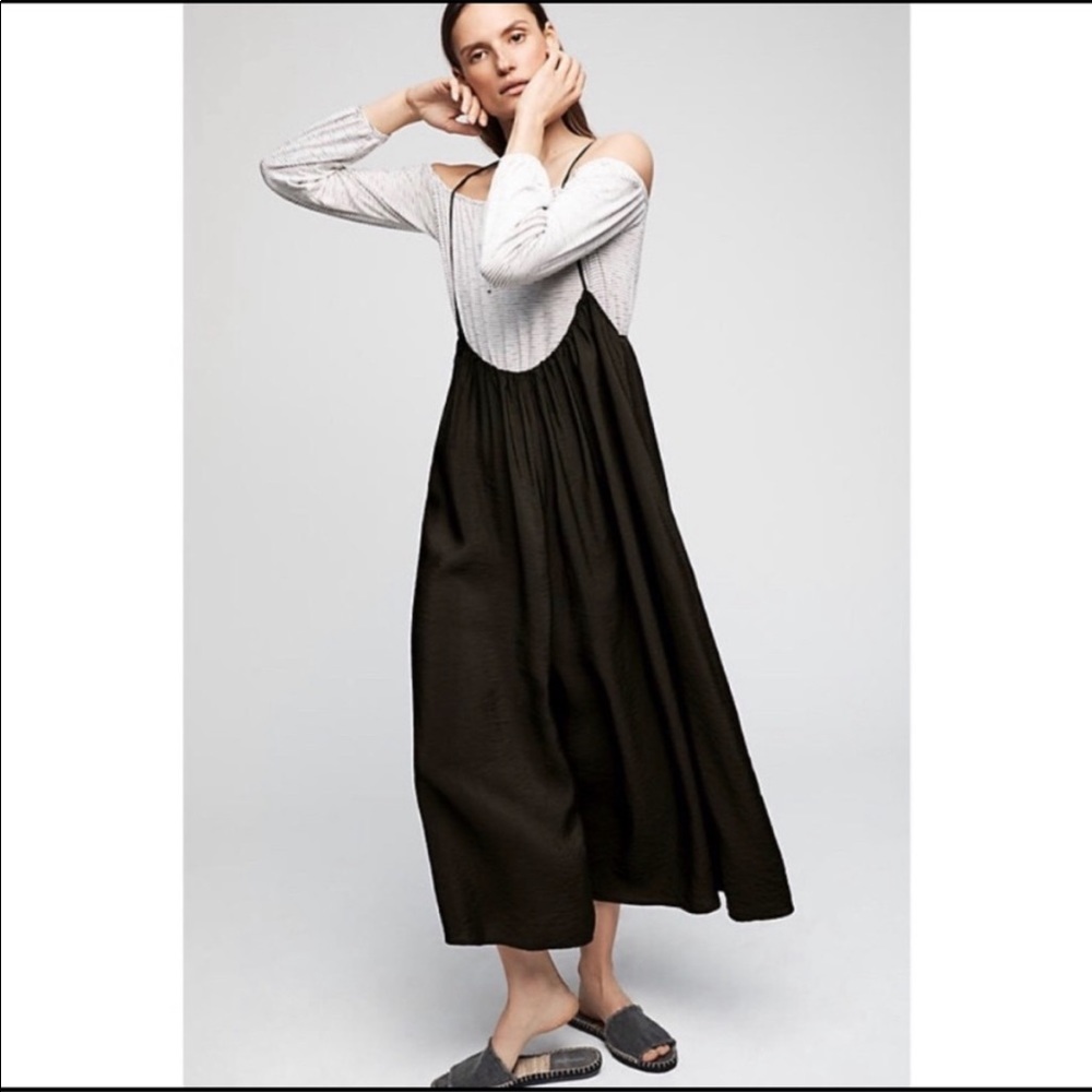 Cloud Suspender Pants from Anthropologie-